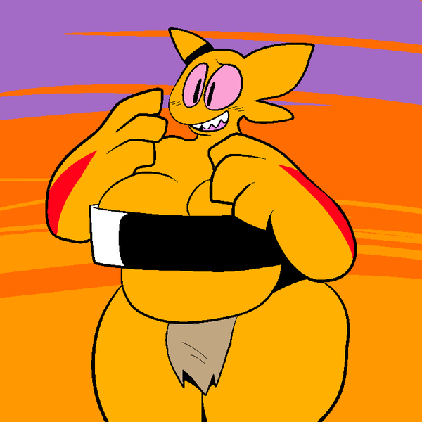 File:Adorable orange fishperson.png